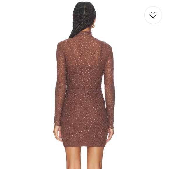 ASTR the Label Kourtney Dress in Brown - Picture 5 of 7